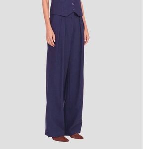 STAUD Luisa Straight Leg Pant. Size 10. MSRP $345